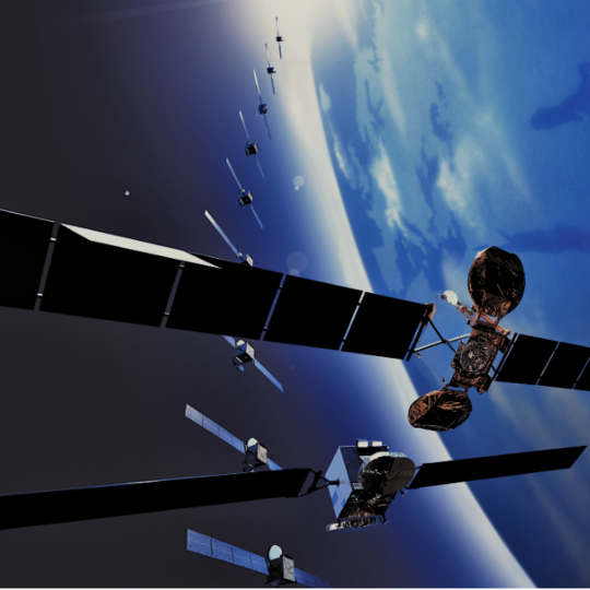 Die Welt der Satelliten