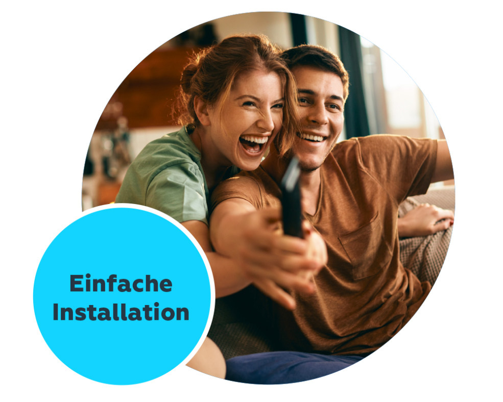 Einfache Installation